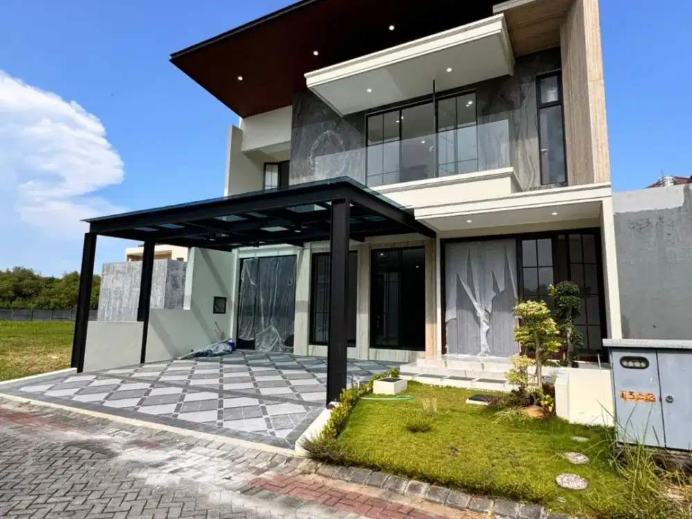 BW87 DIJUAL RUMAH MINIMALIS MEWAH SIAP HUNI SHM DI PAKUWON CITY SURABAYA