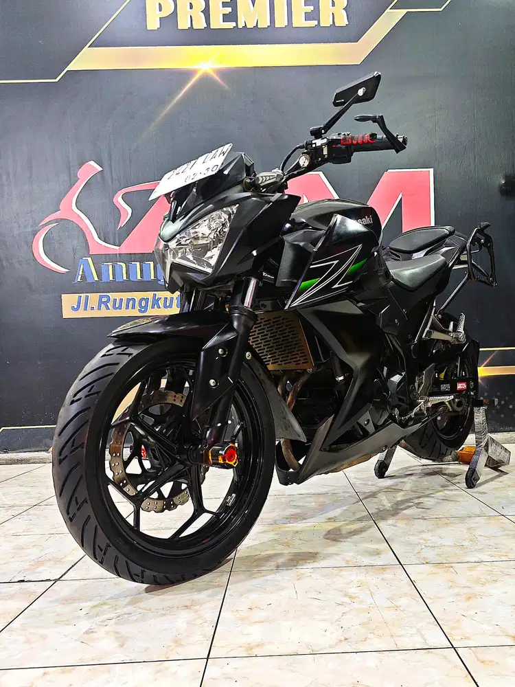 Ninja Z 250 2cilinder mulus mewah murah km.15rb.Anugerah motor rungkut
