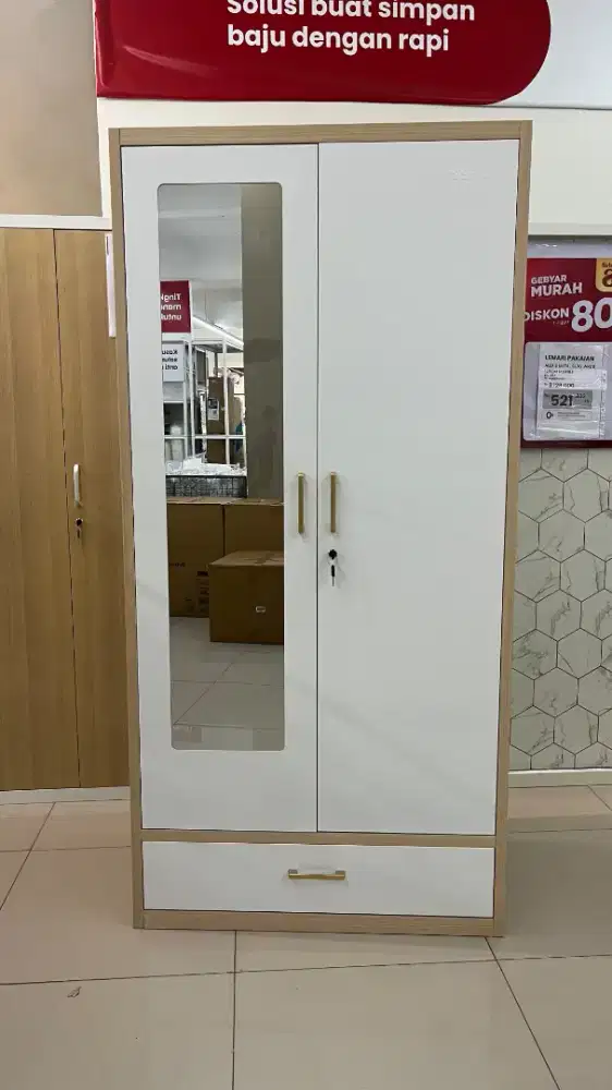 Lemari Metal 90cm