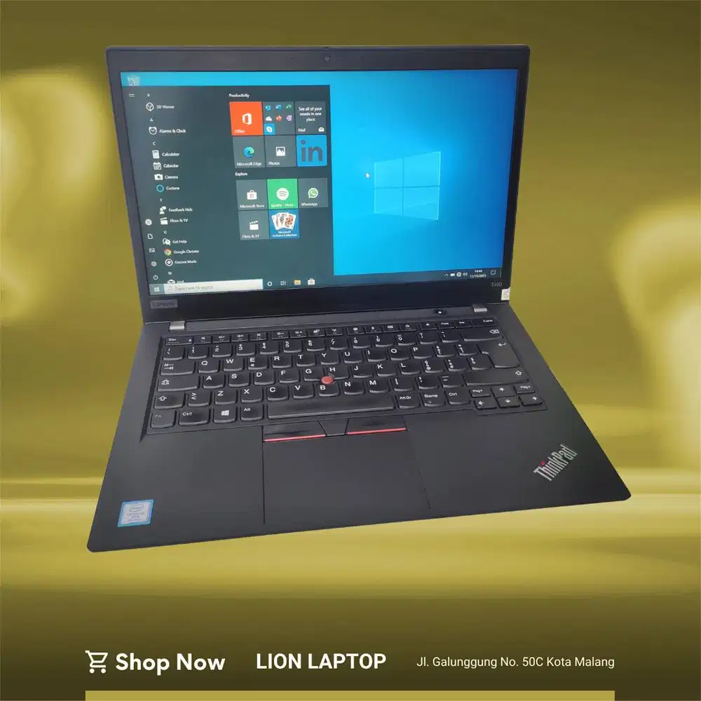 RAM 16GB i5 Gen 8 SSD 256GB Lenovo Thinkpad T490 [18|09]