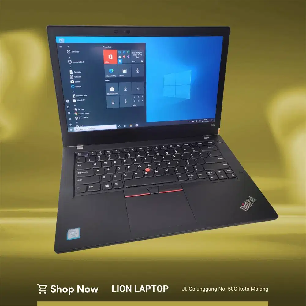 RAM 8GB Core i5 gen 8 Lenovo Thinkpad T480 [18|09]