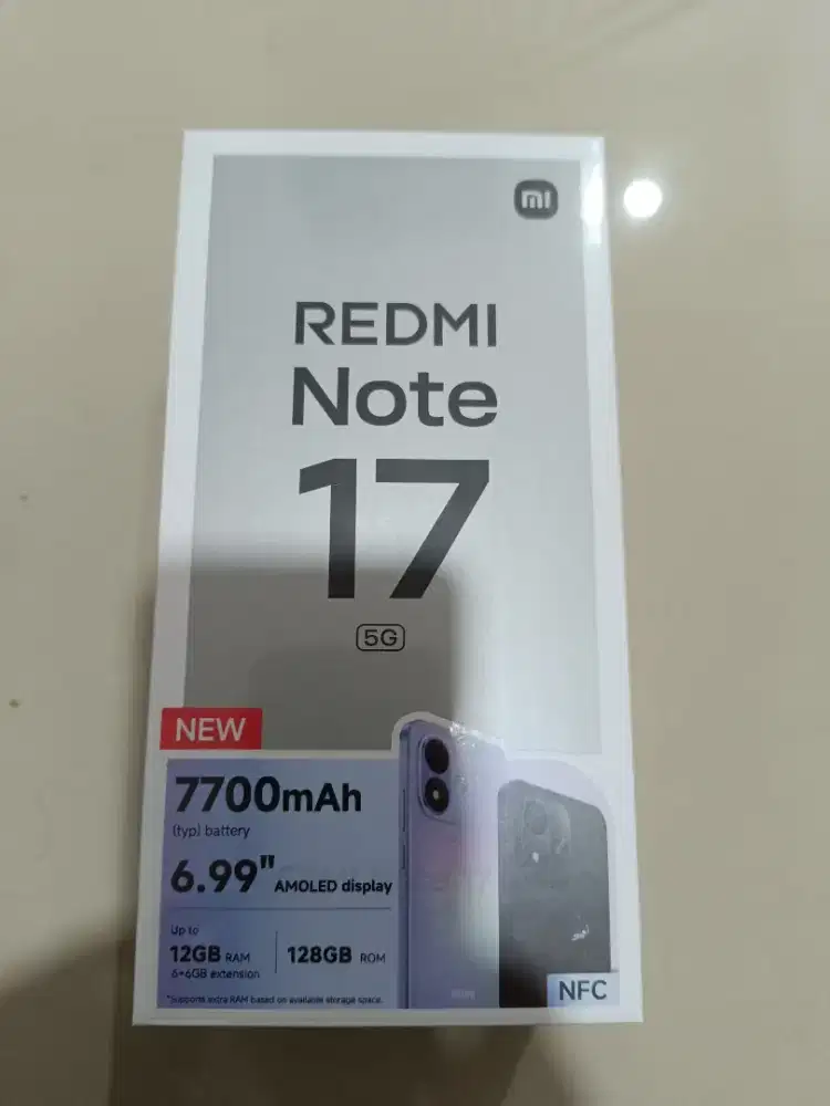 For sale Xiaomi Redmi Note 17 5G 6/128 BNIB