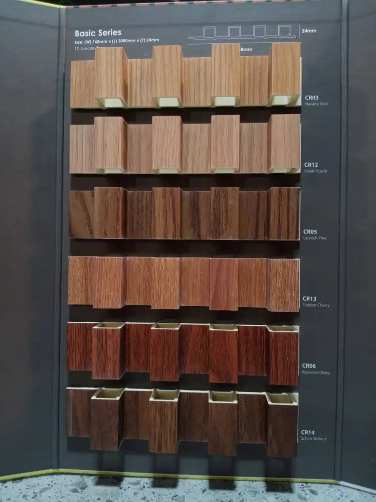 Wallpanel PVC | Wall Panel Dinding Champion Panjang 3m