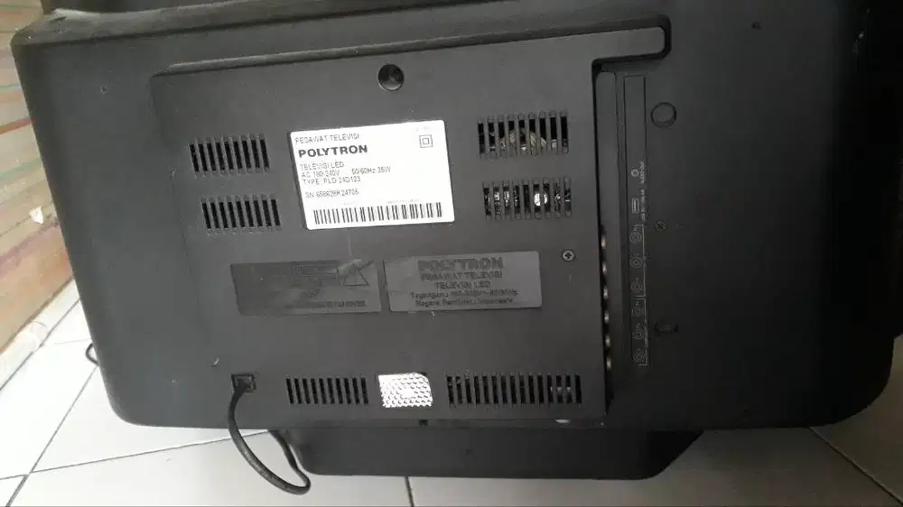 Jual TV LED 24 Inch merk Polytron semi tabung