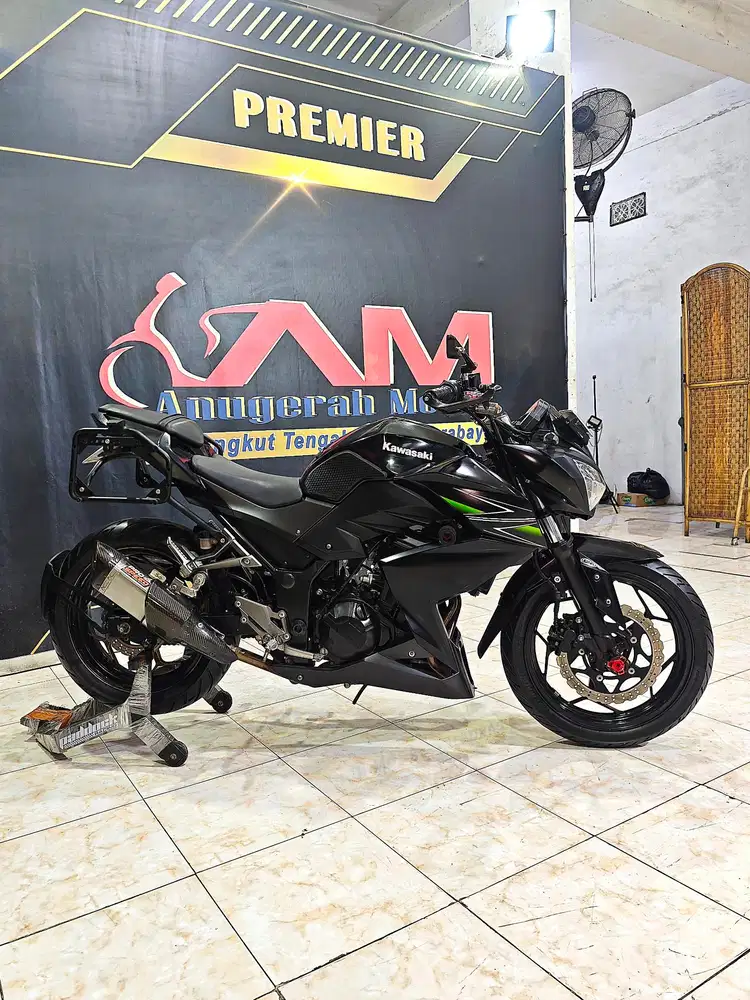 Ninja Z 250 2cilinder mulus mewah murah km.15rb.Anugerah motor rungkut