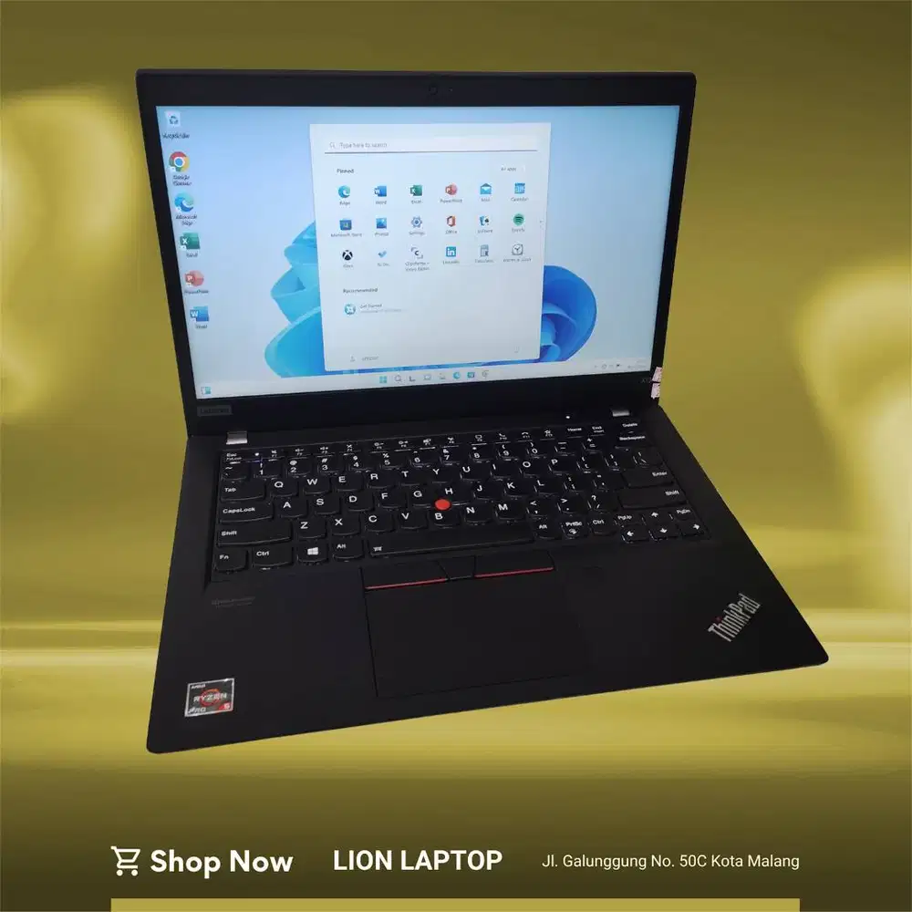 RAM 32GB AMD Ryzen 5 PRO-4650U Lenovo Thinkpad X13 SSD 256GB [18|09]