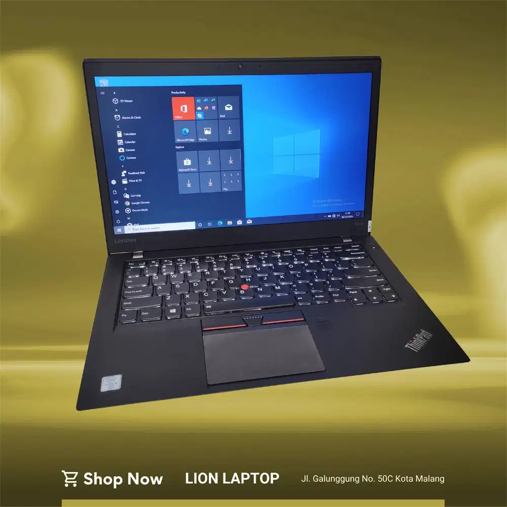 RAM 8GB SSD 256GB Core i5 Slim Lenovo Thinkpad T460s [18|09]