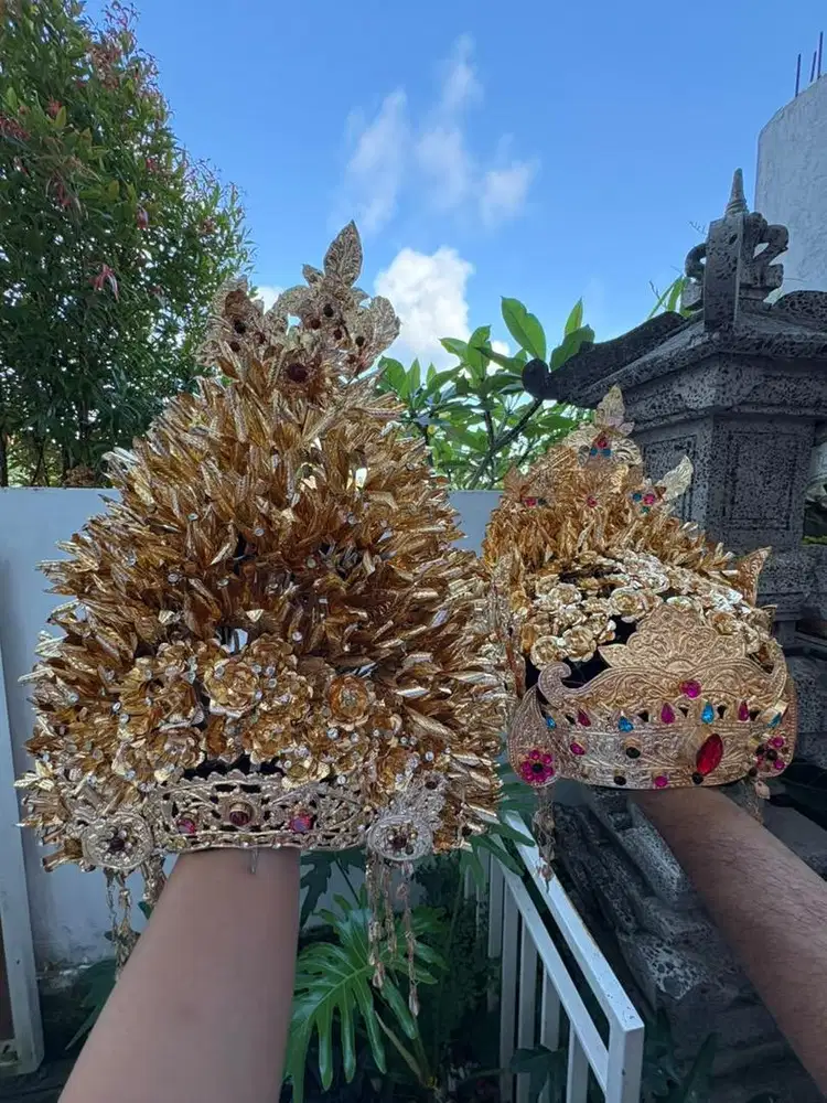 Dijual Gelungan Payas Agung Bali Sepasang Lanang Isrtri Baru Disepuh