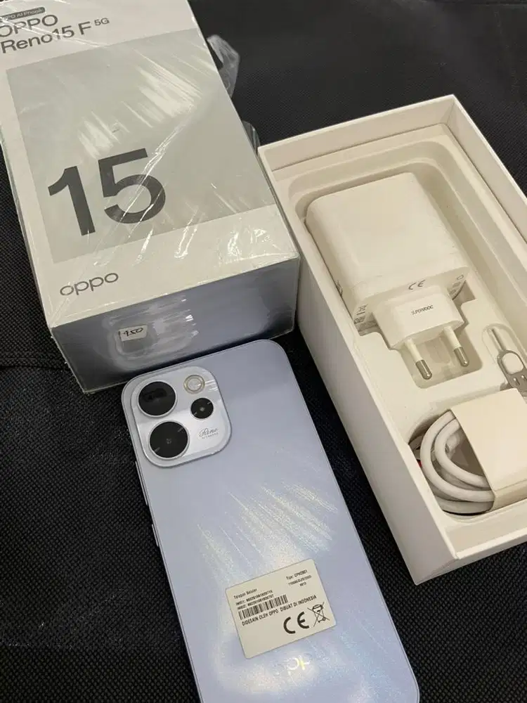 OPPO RENO 15F 5G RAM 12/256 RESMI MULUS FULSET