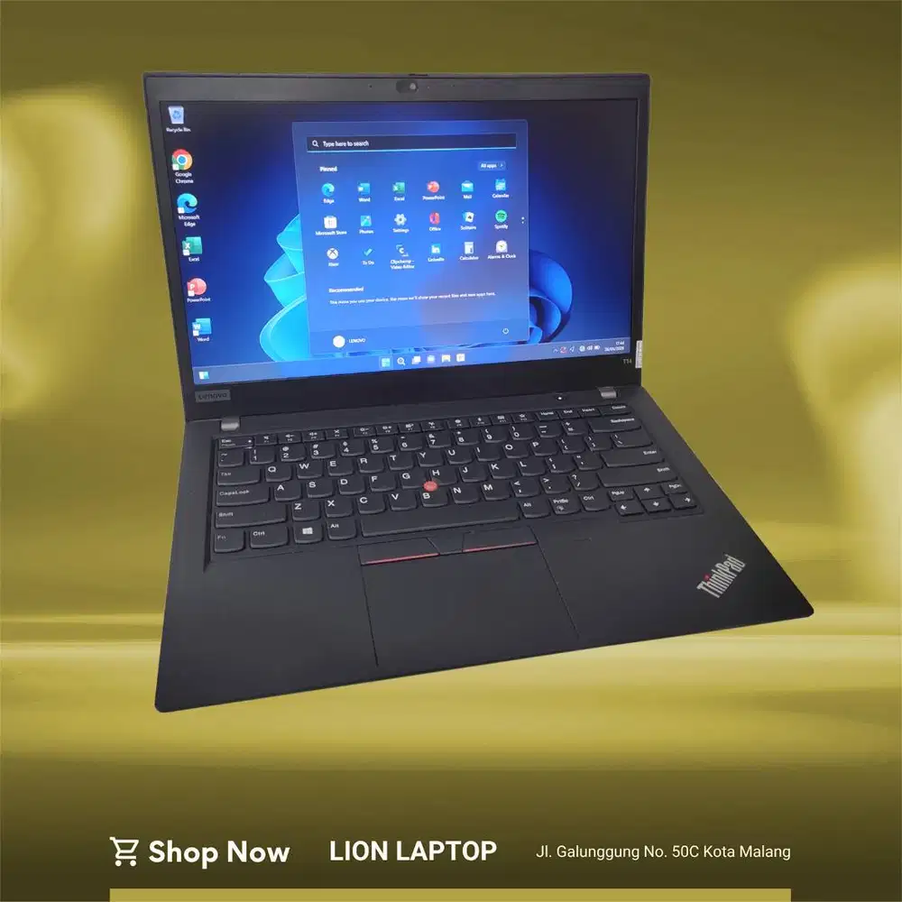 RAM 16GB Core i5 Gen 10 SSD 256GB Lenovo Thinkpad T14 gen 1 [18|09]