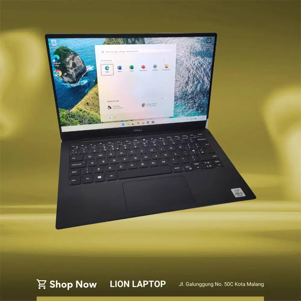 Slim & Ringan Core i5 gen 10 RAM 8 SSD 256 DELL XPS 13 7390 [18|09]