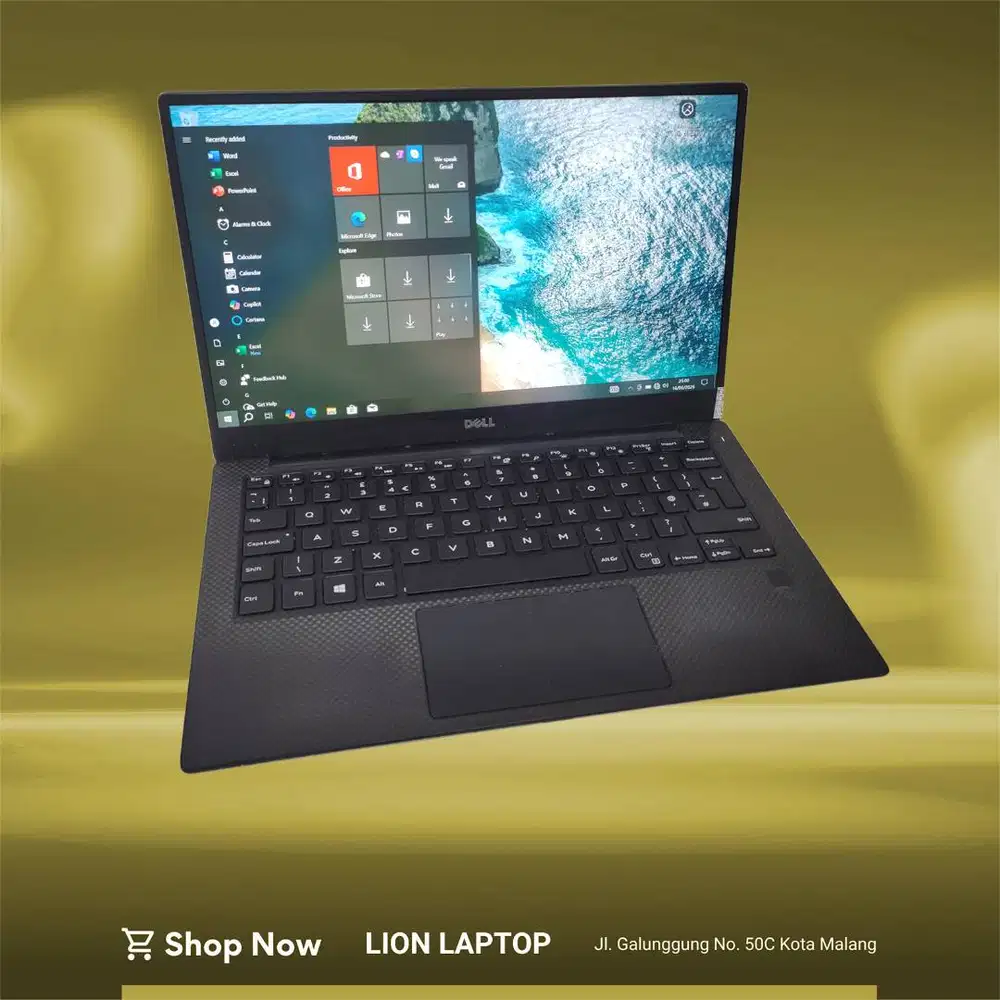 Slim & Ringan Core i7 RAM 8 SSD 256 DELL XPS 13 9360 [18|09]