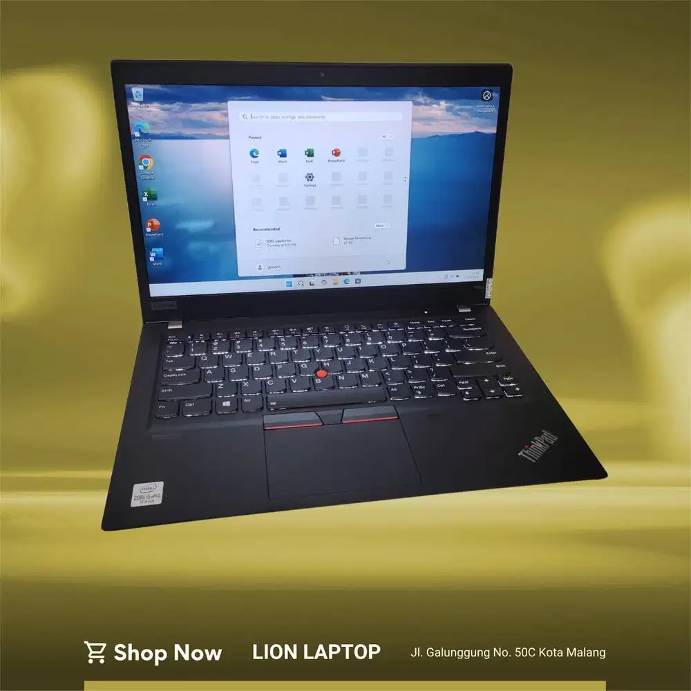 RAM 16GB Slim Core i5 Gen 10 Lenovo Thinkpad T14s [18|09]