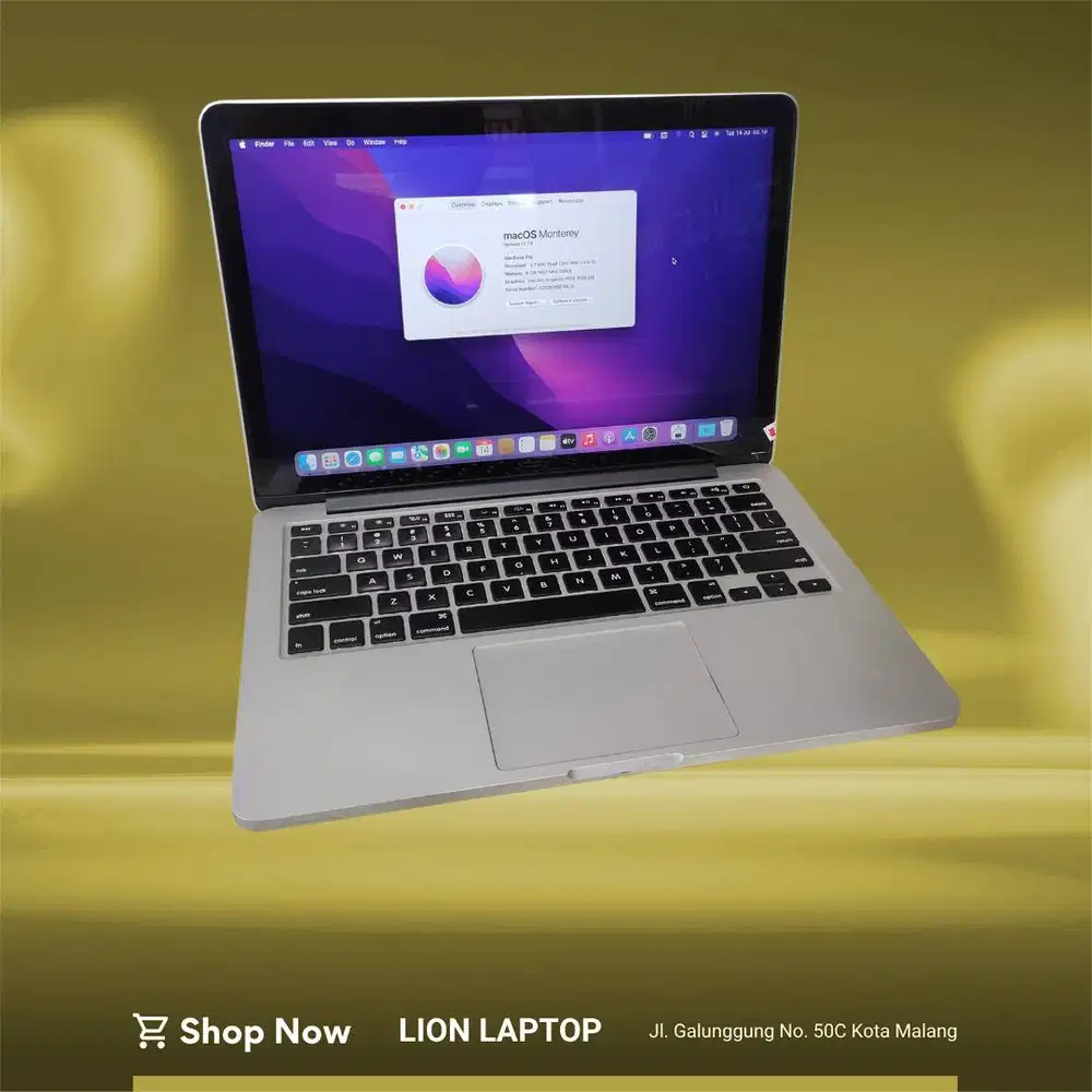 Macbook Pro Retina Core i5 Late 2013 Mulus [18|09]