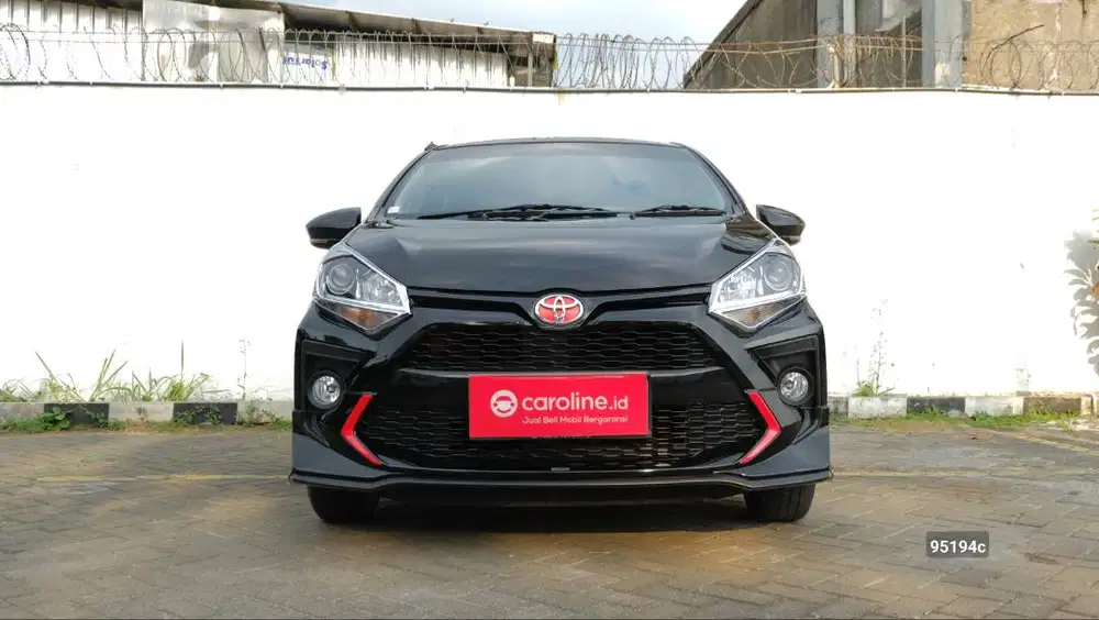 TOYOTA AGYA G 1.2 TRD MT 2020 HITAM