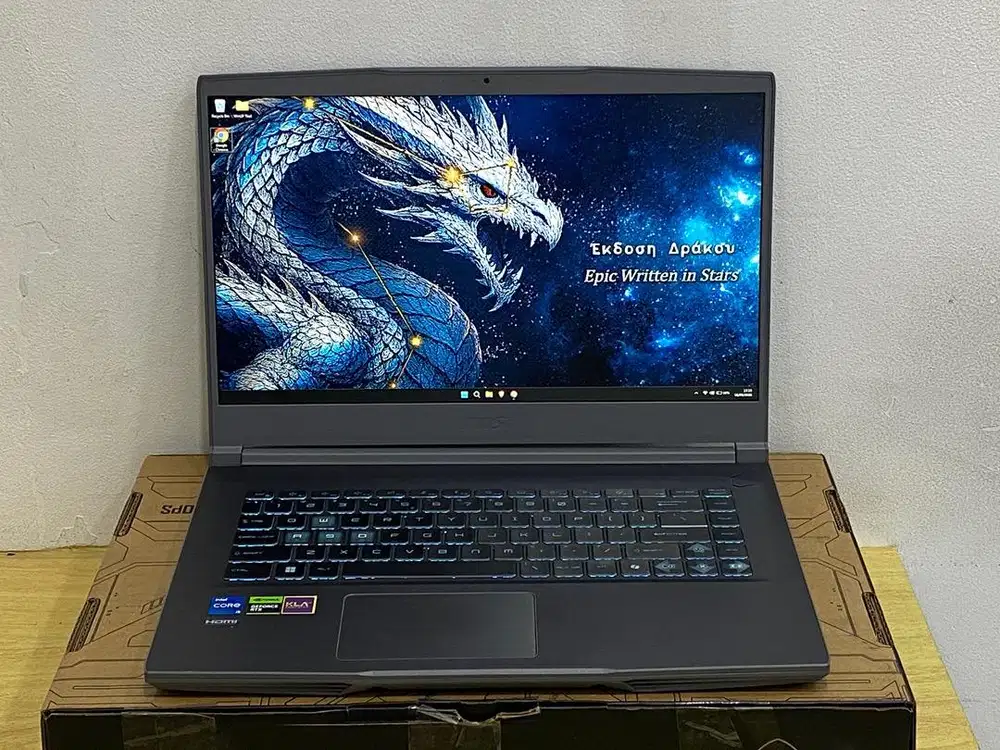 MSI Thin 15 B12UC Prosesor Core i5-12450H