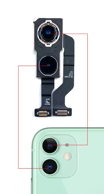 KAMERA BELAKANG IPHONE 11