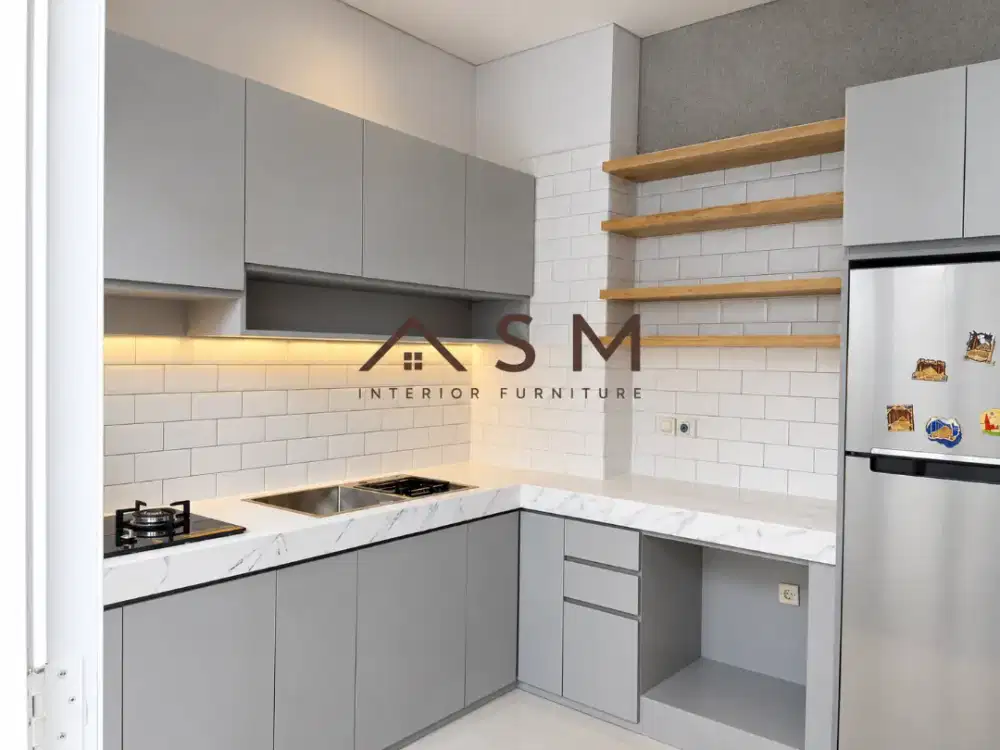 Furniture HPL , Kitchenset , Lemari Pakaian , Backdrop TV , Meja DLL