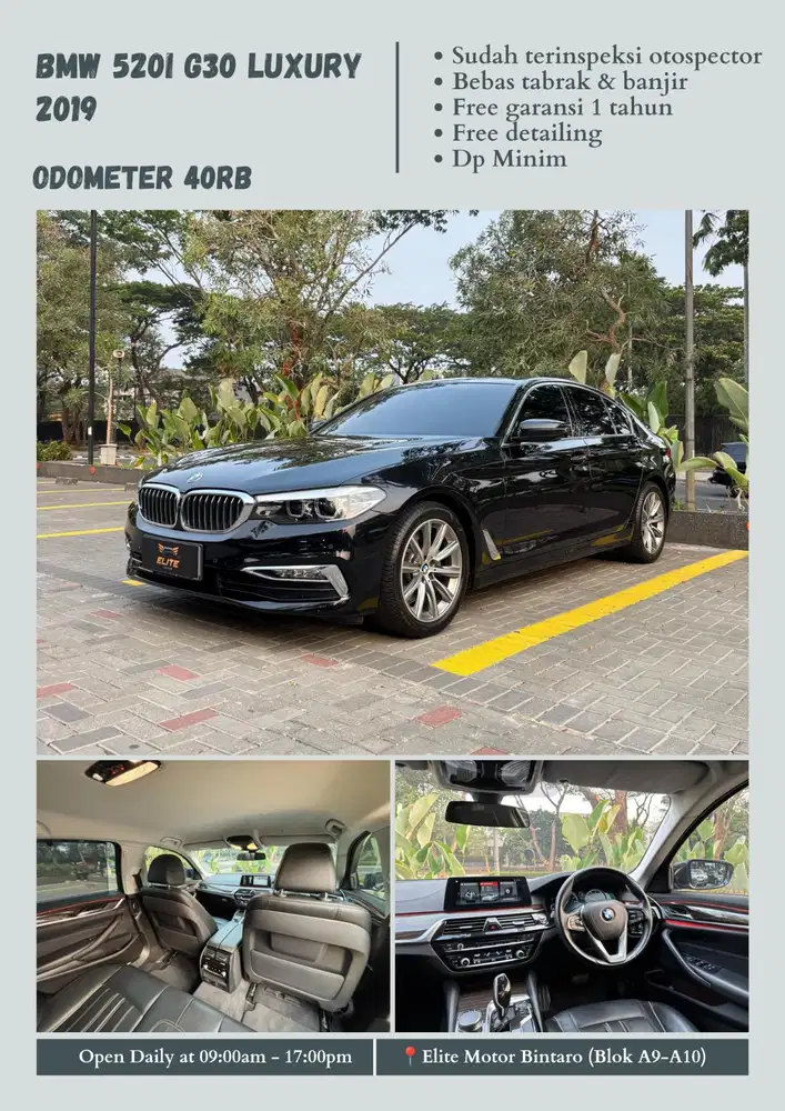 BMW 520i G30 Luxury 2019