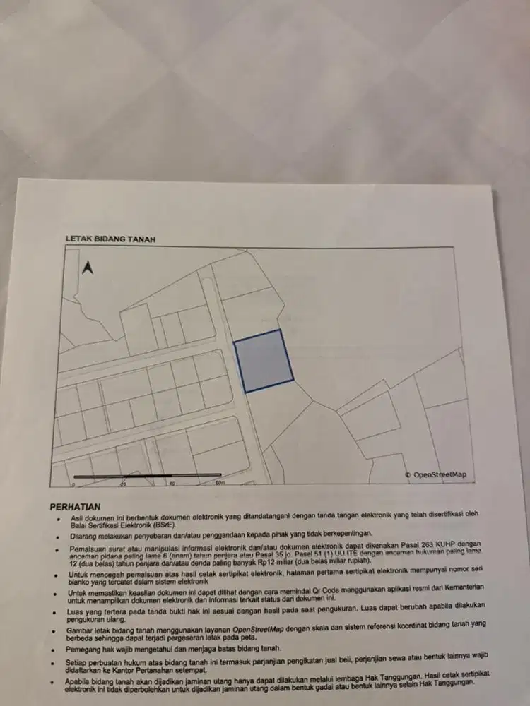 Dijual Tanah, Luas 504m, 20x25, Lokasi Strategis