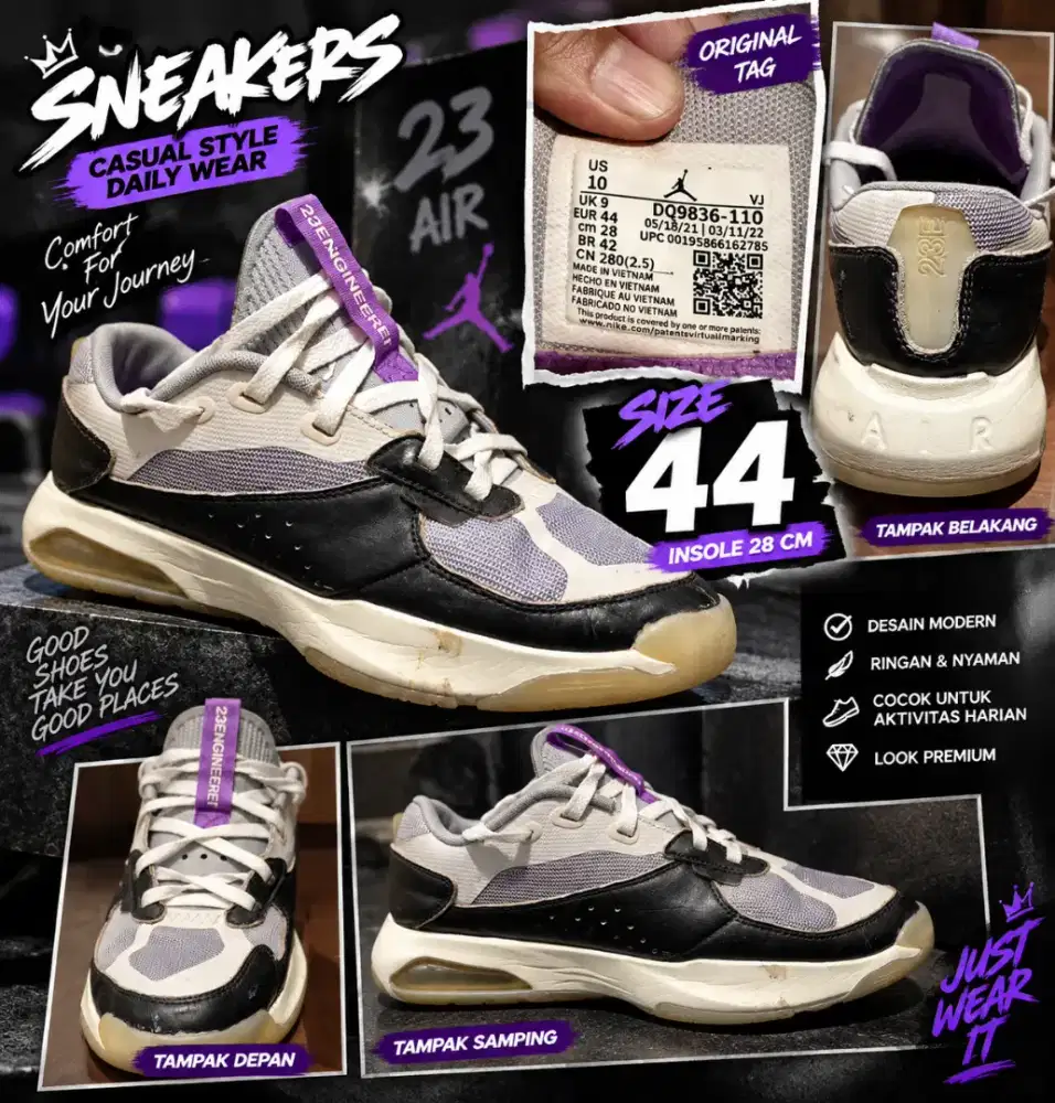 Sepatu Basket size 44