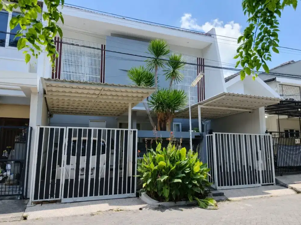 BW88 DIJUAL RUMAH MINIMALIS BAGUS NYAMAN SEMI FURNISH SHM DI WISMA MUKTI SURABAYA