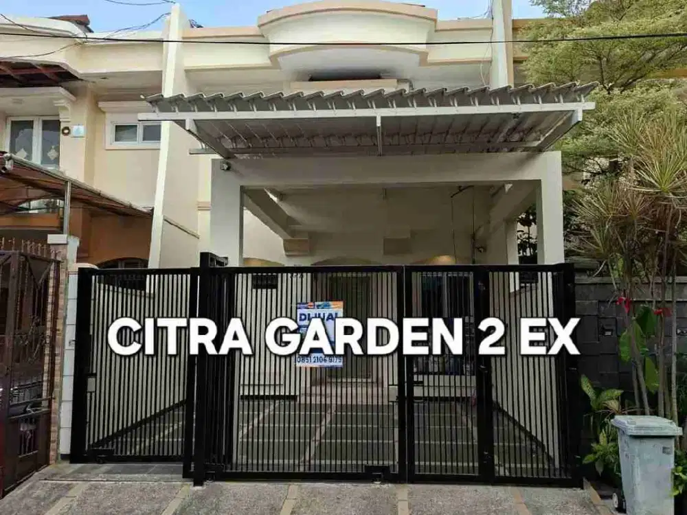 Dijual Rumah Bagus Citra Garden 2 ex, 6x16, hdp timur