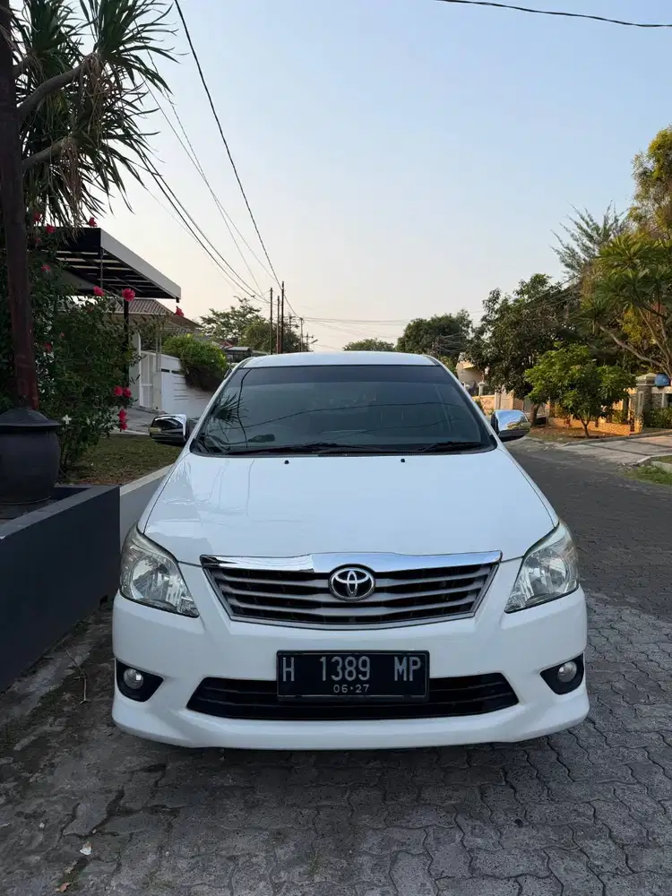 Grand Innova type G diesel pol H asli pajak baru sampe Juni 2027