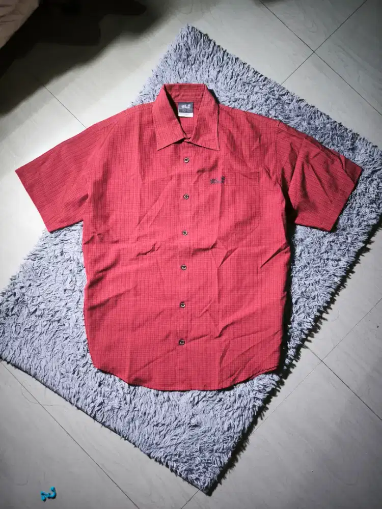 Kemeja Jack wolfskin sz XL. Kerennn