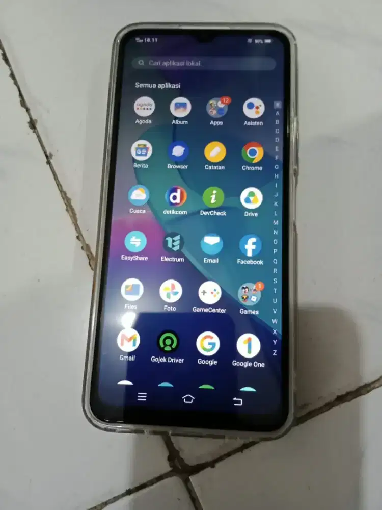 Vivo y20s ram 8/128asli dr vivo