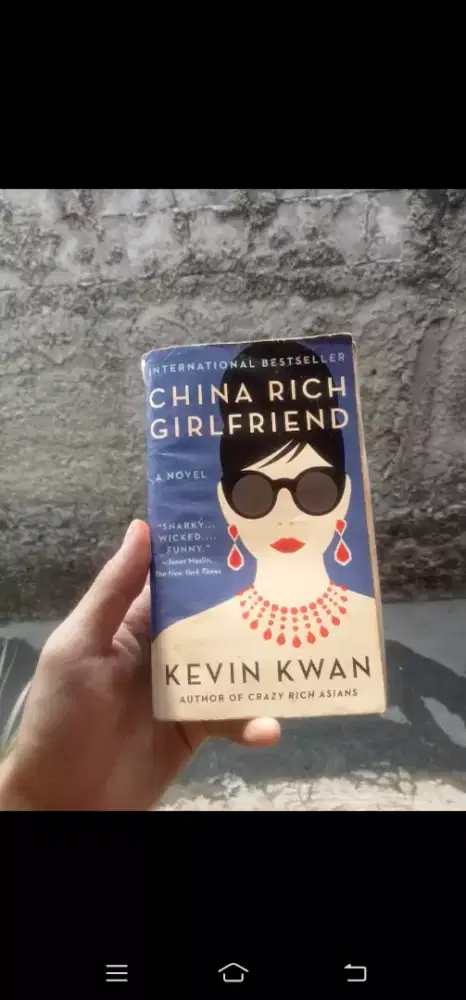 China Rich Girlfriend novel by Kevin Kwan.