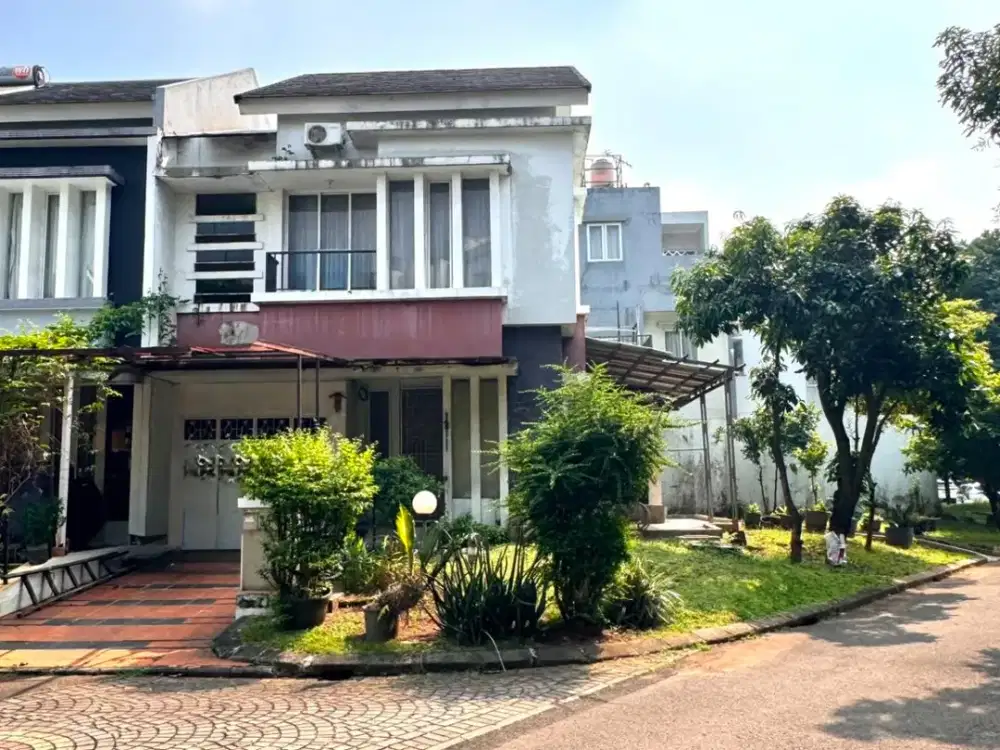 Rumah Hook Strategis Dekat SMS, Topaz Pondok Hijau Golf LT 250 m² Summarecon Serpong