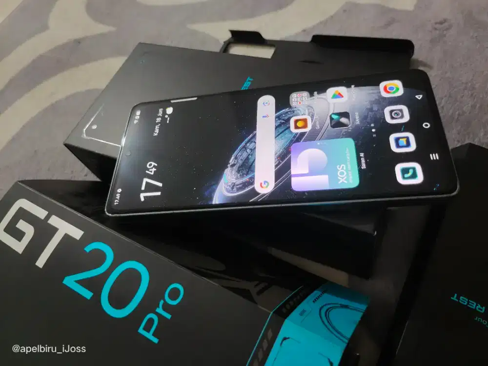 Infinix GT 20 Pro 8+8/256 Fullset Ori