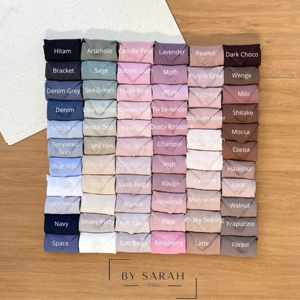 Hijab segi empat polycotton