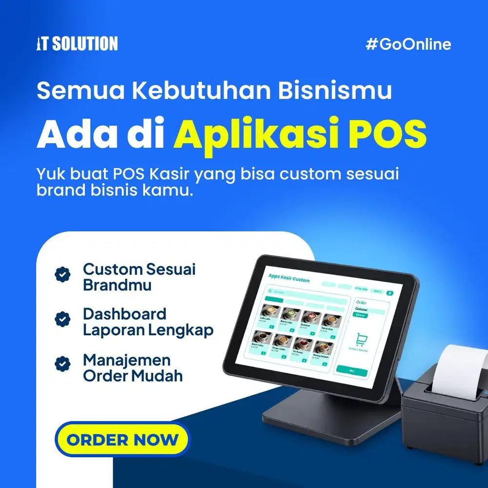 Paket Aplikasi POS Profesional untuk Bisnis di Sleman