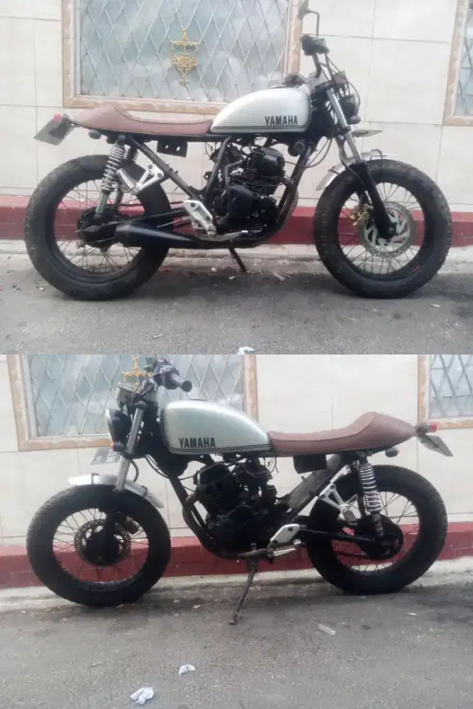 Basic Scorpio 2006 225cc,,custom caferacer