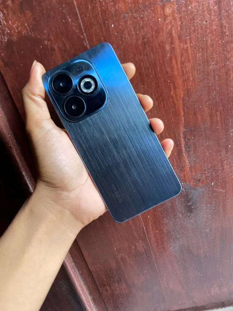 infinix smart 8 pro 8/128 , mulus , segel , hp + cas , garansi 1 bulan