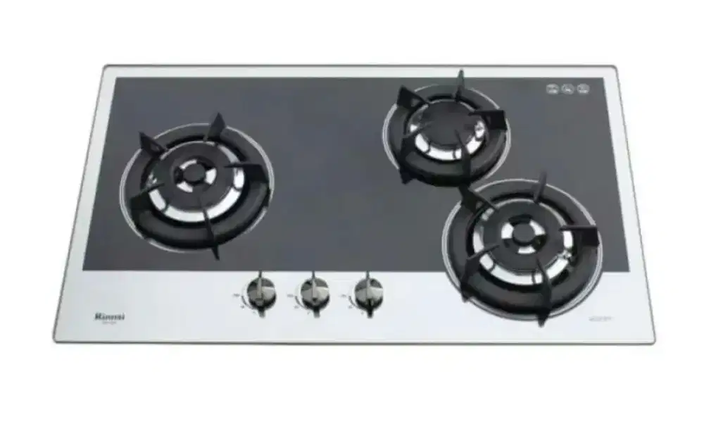 Kompor tanam Rinnai 3 tungku glass RB3SS-C