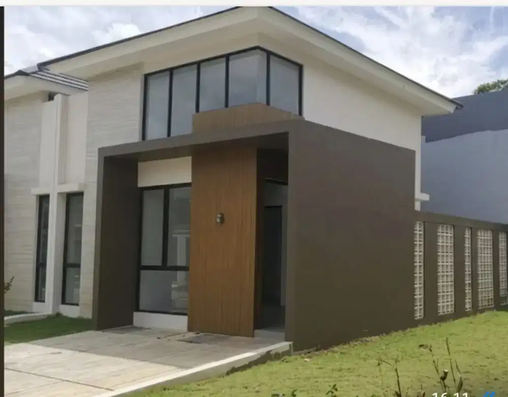 Rumah 1 Lantai Hoek Citra Garden Serpong Siap Huni