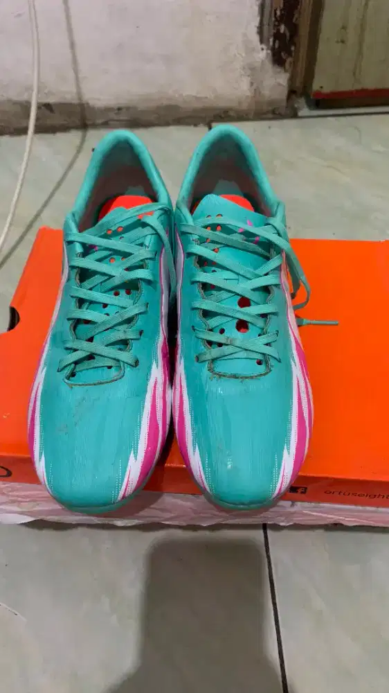Jual sepatu bola ortuseight spark fg aqua