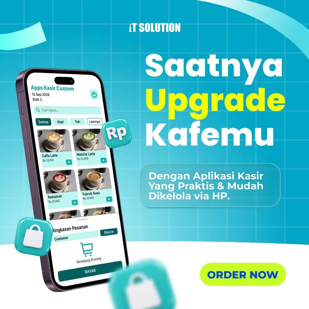 Paket Saatnya Upgrade Kafe di Surakarta