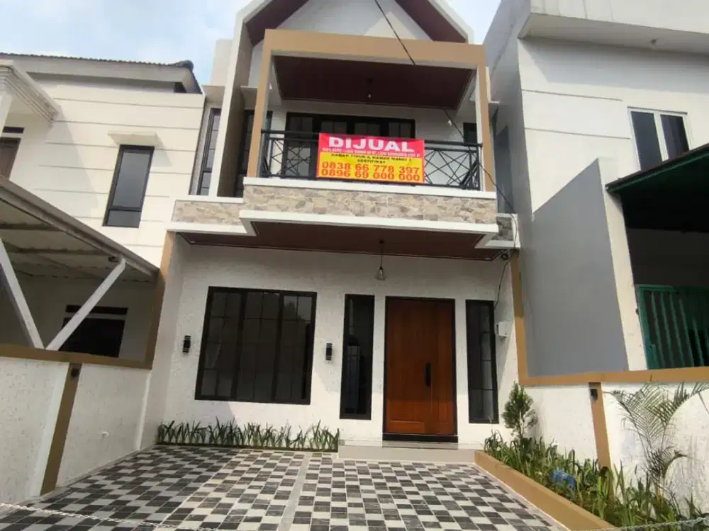 Sentul Bogor - Baru DIbangun 100% New 4 Kamar - View Gunung - Belakang Aeon Mall Sentul City - Griya Alam Sentul