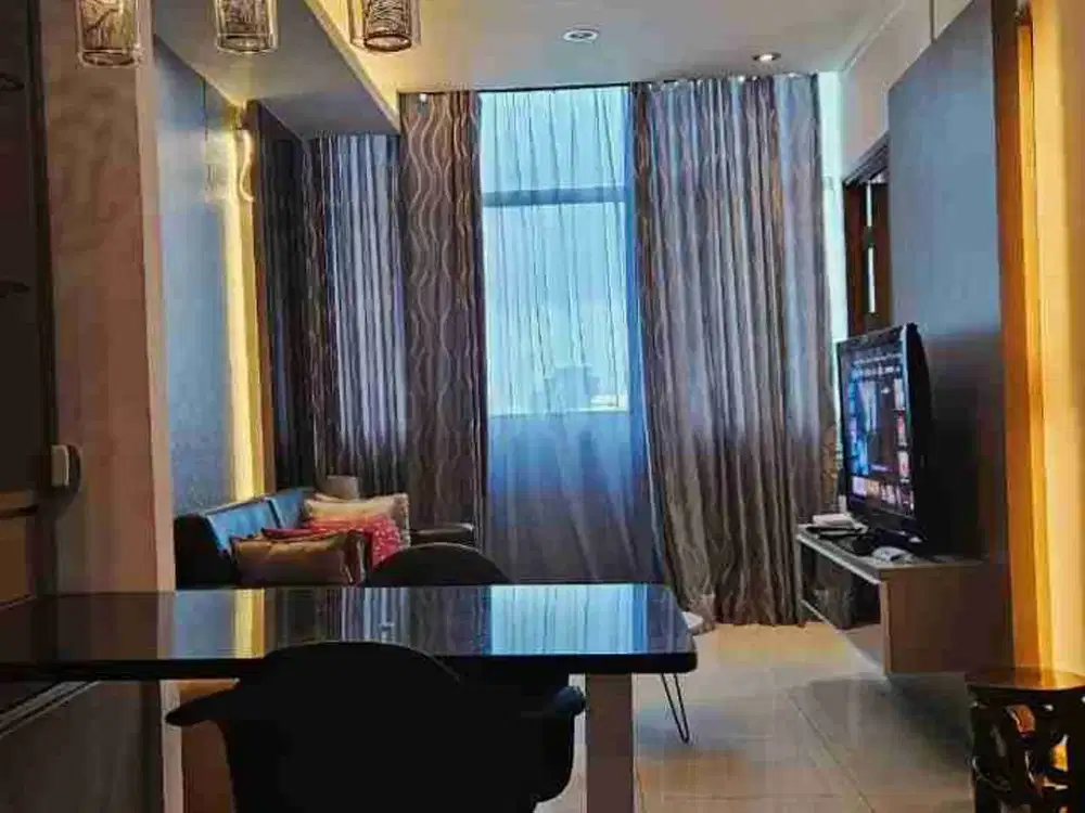 Di Sewakan Apartement Sahid Sudirman Residence, 2+1Br 2Bt Full Furnished