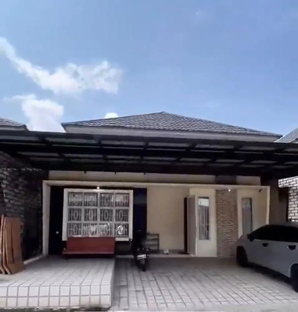 jual rumah cluster tengah kota