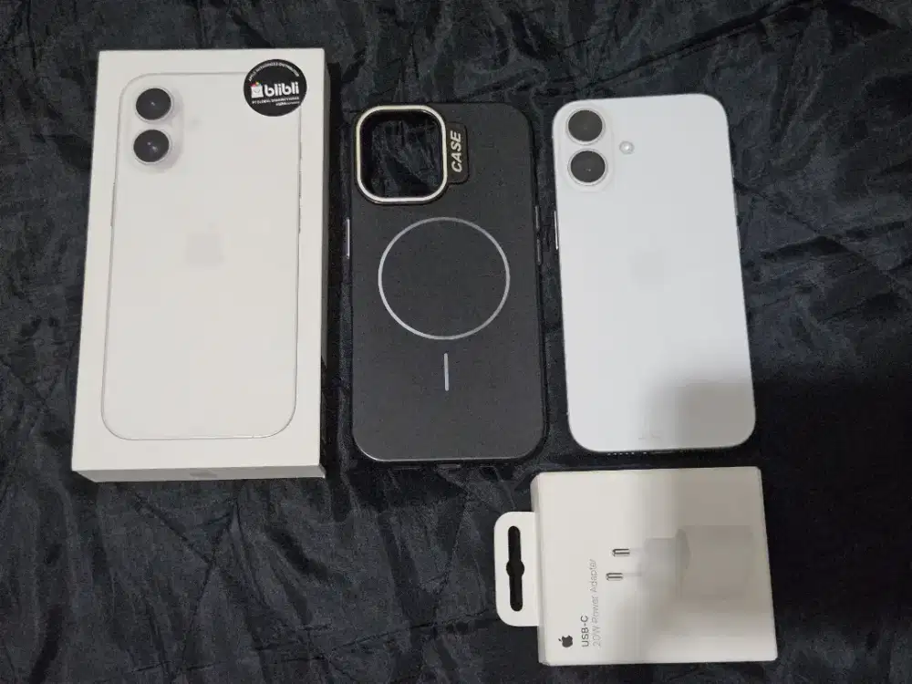Iphone 16 256 GB Fullset Resmi iBox