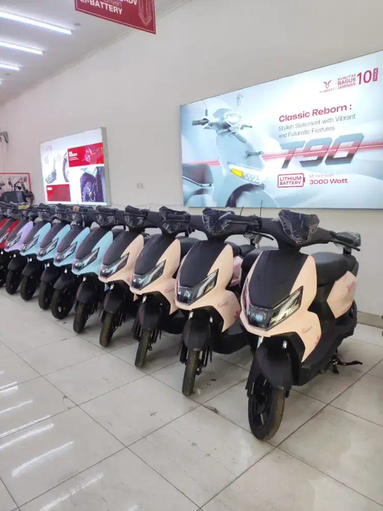 NEW DESIGN SEPEDA LISTRIK UWINFLY D66A STYLE GARANSI RESMI 10 TAHUN