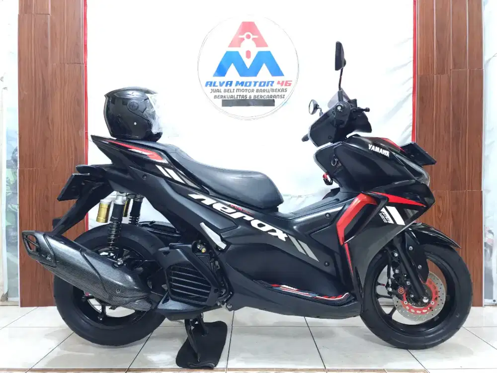YAMAHA AEROX CONNETED TH 2021 LOW KM MULUS NO MINUS CASH / TT / KREDIT