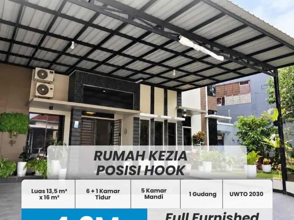 Dijual Rumah Posisi Hook Kezia Residence