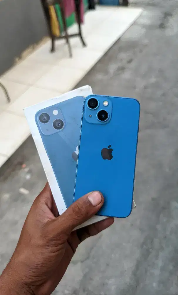 Jual cepat iphone 13 mini 128gb fulset