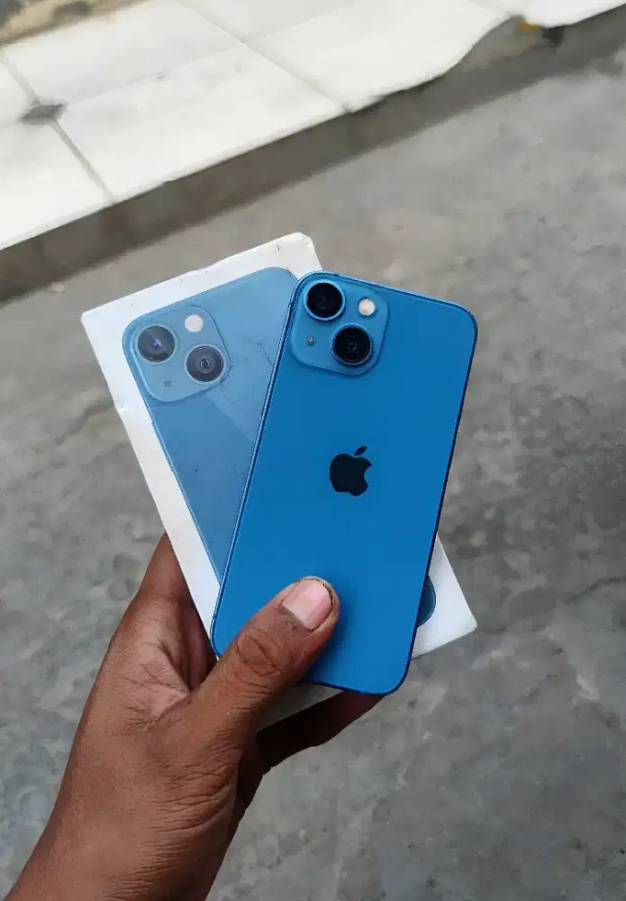 Jual cepat iphone 13 mini 128gb fulset